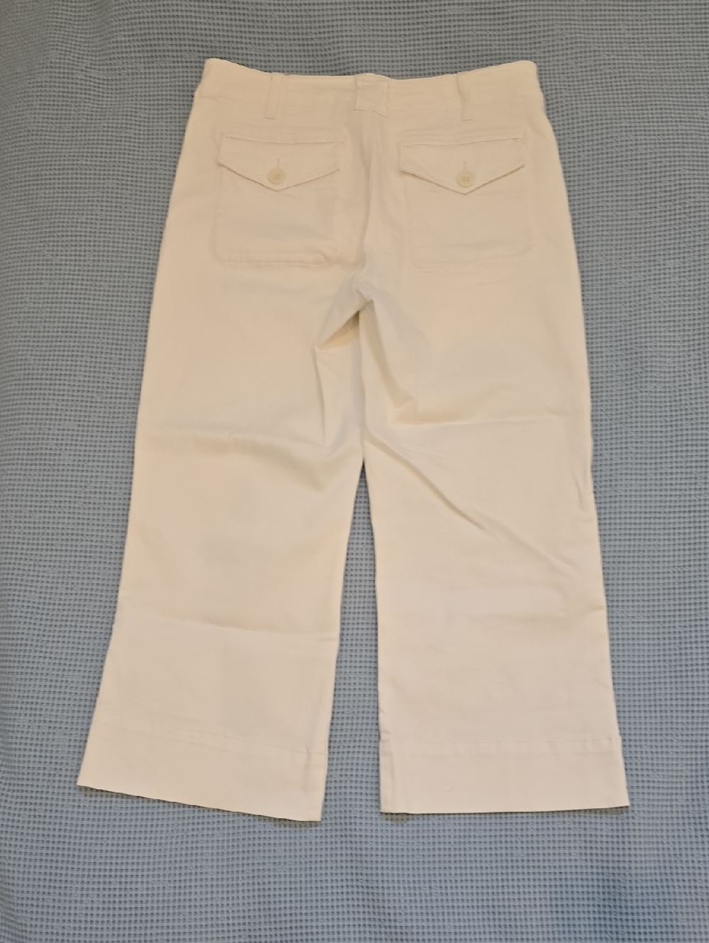 Cabi Women's White Wide Leg Pants Size 10 - Picture 9 of 13